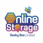 Geeky Bee Limited Online Storage logo with bee motif
